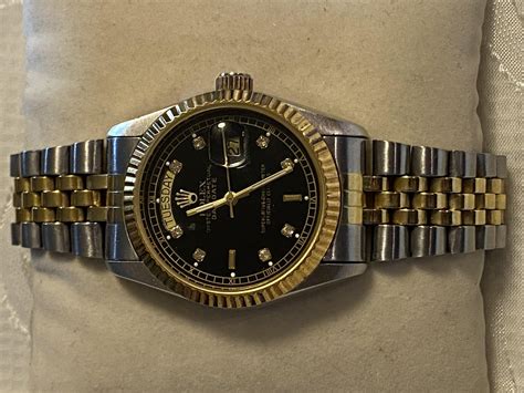 rolex date just homage|Rolex day date homage watch.